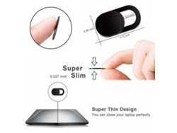 Tapa Universal Deslizante Para Cámara Web De Plástico, Protector De Privacidad Para Smartphone, Tablet, Pc Y Portátil.