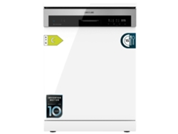Cecotec Lavavajillas 60cm Independiente Bolero Aguazero 6500 C. 15 Cubiertos, 3ª Bandeja, 6 Programas Con Dual Zone Wash, Dry+