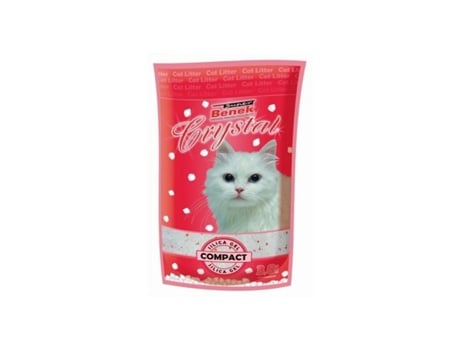 Arena para Gatos SUPER BENEK Crystal Compact 3,8 L