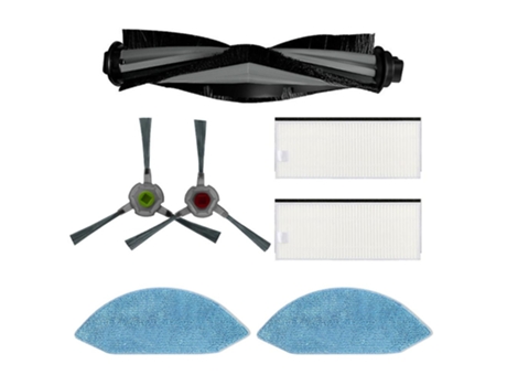 Escova lateral principal esfregona com filtro hepa para ecovacs deebot ozmo u2 dgn22