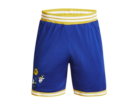 Pantalones Cortos de Hombre para Baloncesto UNDER ARMOUR Curry Punto Amarillo (S)