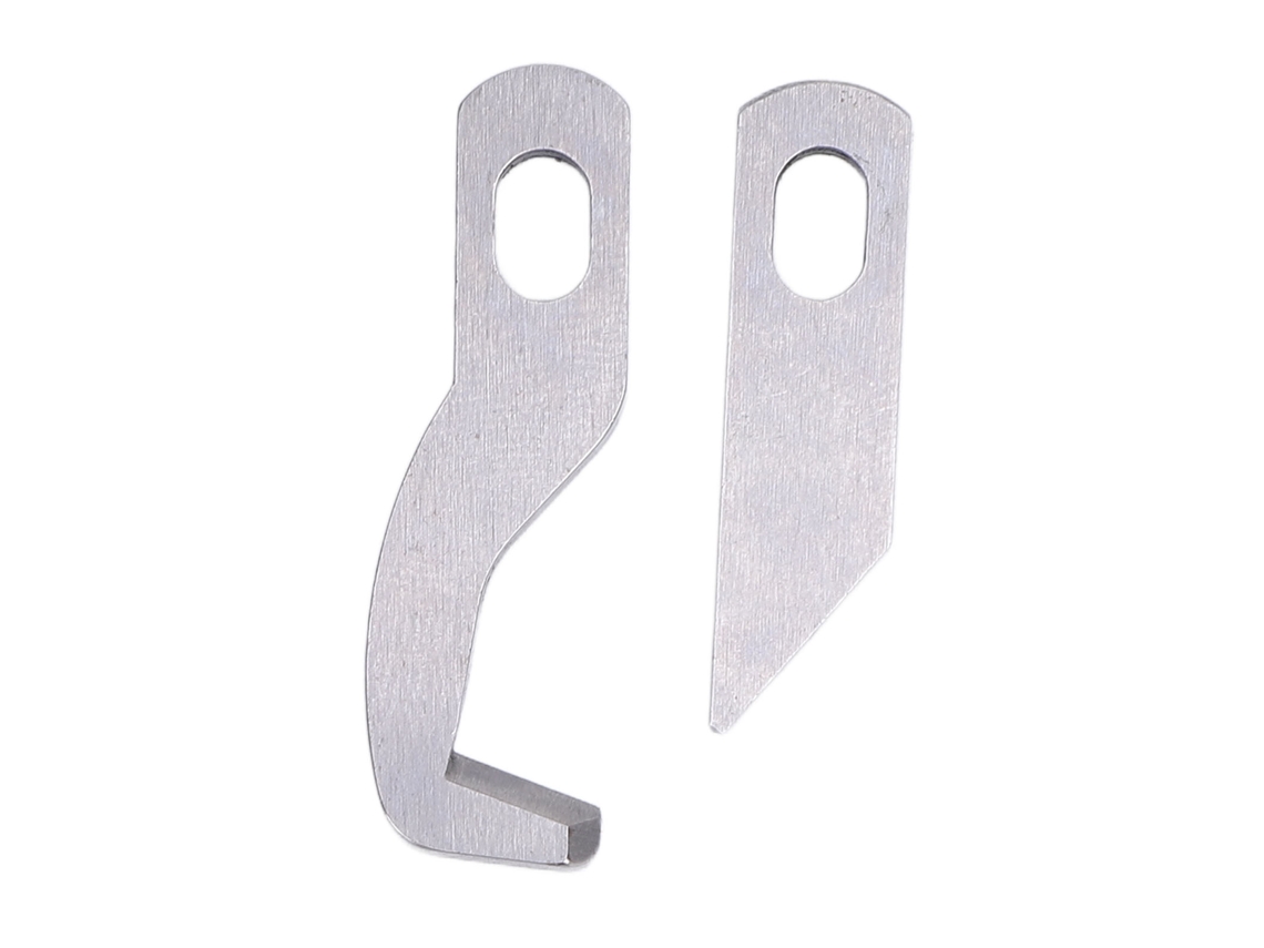 Juego De Cuchillas Superior E Inferior De Acero Al Carbono Para Remalladora S0230 S14 78 Mld42