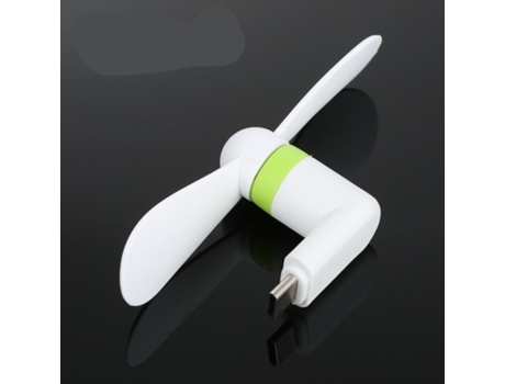 Mini Ventilador Portátil SLOWMOOSE USB-C (1Pc Tipo-C Blanco)