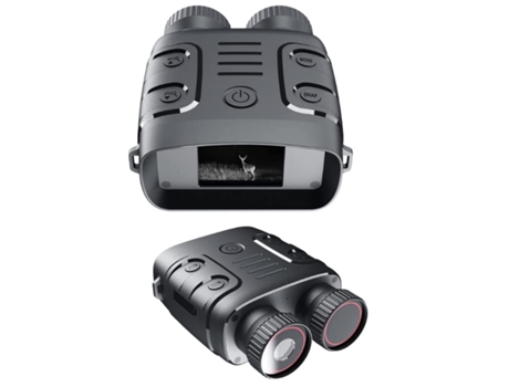 Prismáticos ENKERS Gafas de visión nocturna para adultos 1080P Alcance de visión infrarroja 5X Zoom digital Caza Camping Viajes Vigilancia Negro