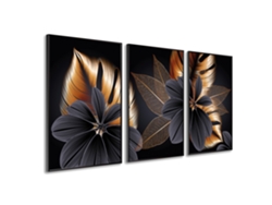 Cuadro DEKOARTE Estilo Nature, Plantas, Flores (150x70 cm)