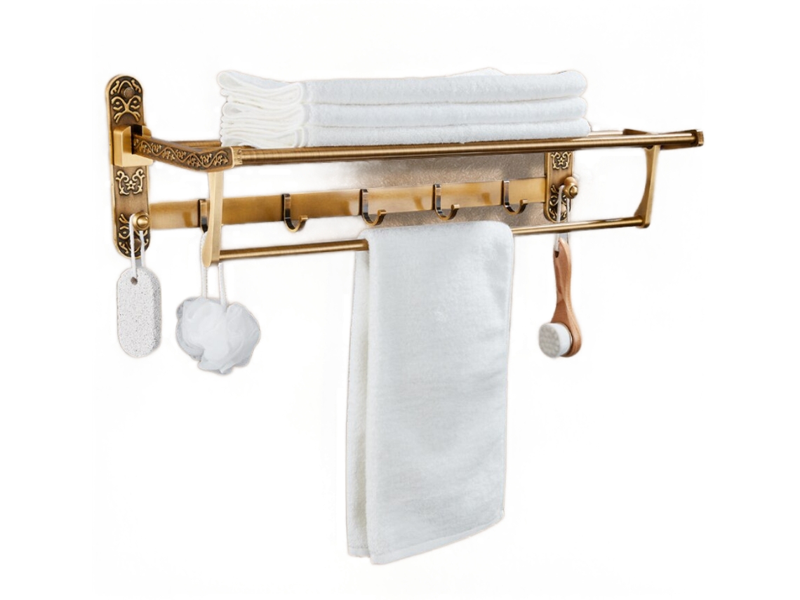 Soporte de Toallas XGF Dorado