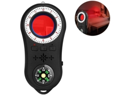 Detector Anti Espía Mini Cámara y Audio, Seguridad Avanzada con Brújula y Escáner de Señal GPS de Yizhood.