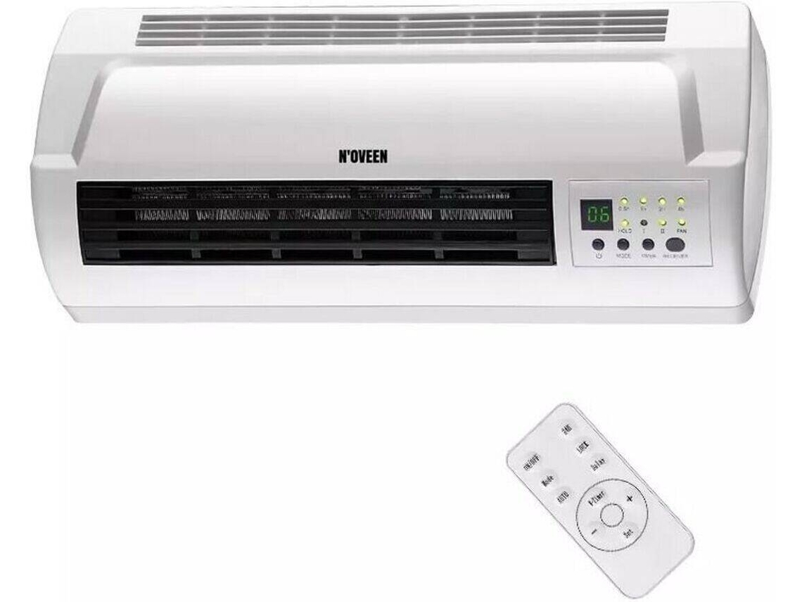 NOVEEN Hc2000 Radiador Split Cerámico De Pared Blanco 2000 W