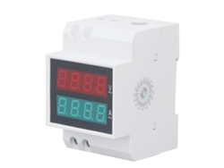 Protector Contra Sobretensión/subtensión Con Recuperación Automática 80-300v 0.1-99.9a Pantalla Led Carril Din