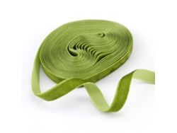 Cinta De Terciopelo Navideña De 5 Yardas (verde Oliva, 15 Mm) - Cinta Vintage - Adecuada Para Embalajes De Bodas Y Navidad