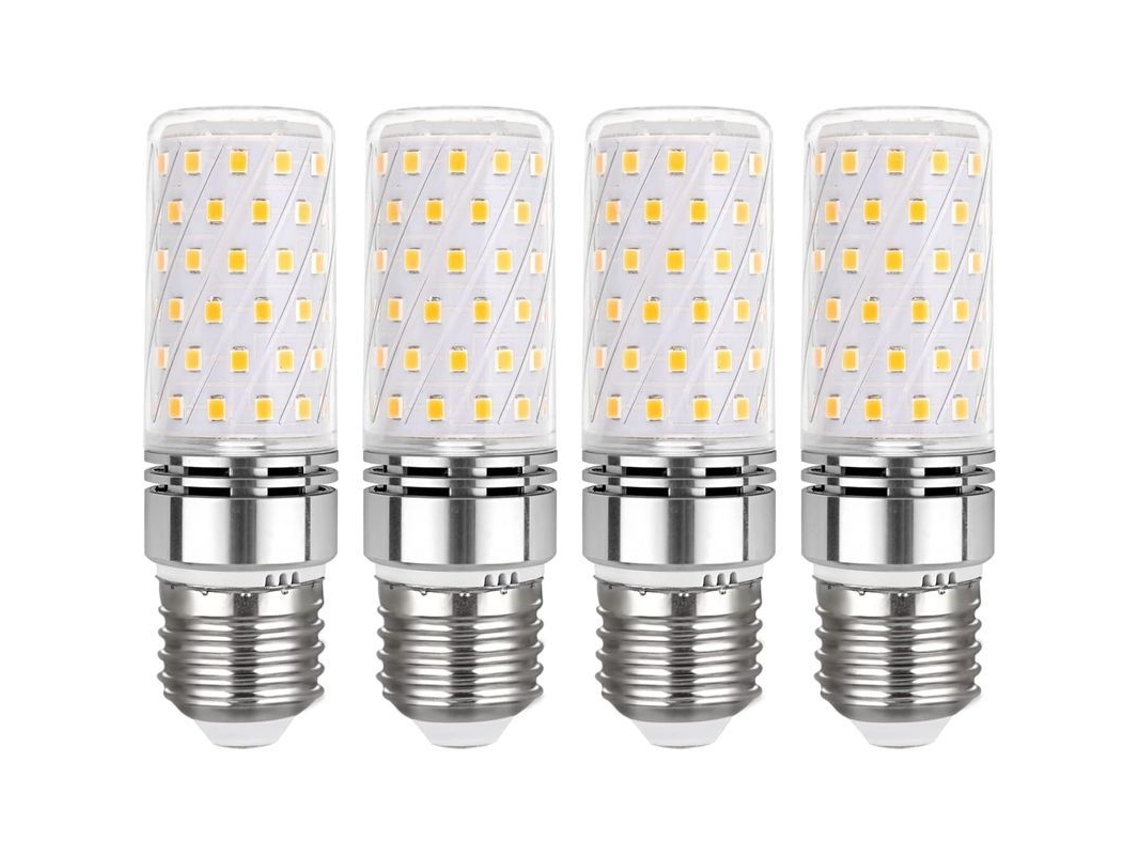 2026altiro-bombilla Led E27 12w Blanco Cálido 3000k 1450lm Equivalente A Halógena De 100w Paquete De 4