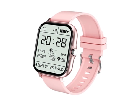Reloj inteligente con Bluetooth para hombre y mujer, pulsera con esfera completamente táctil de 1,69 pulgadas, rastreador de Fitness IP67, resisten...
