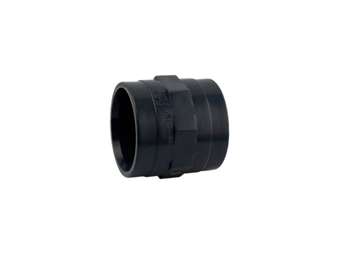 Manguito de Presión PVC Rosca Hembra para Pegar 32 Mm X 1, Ibide.