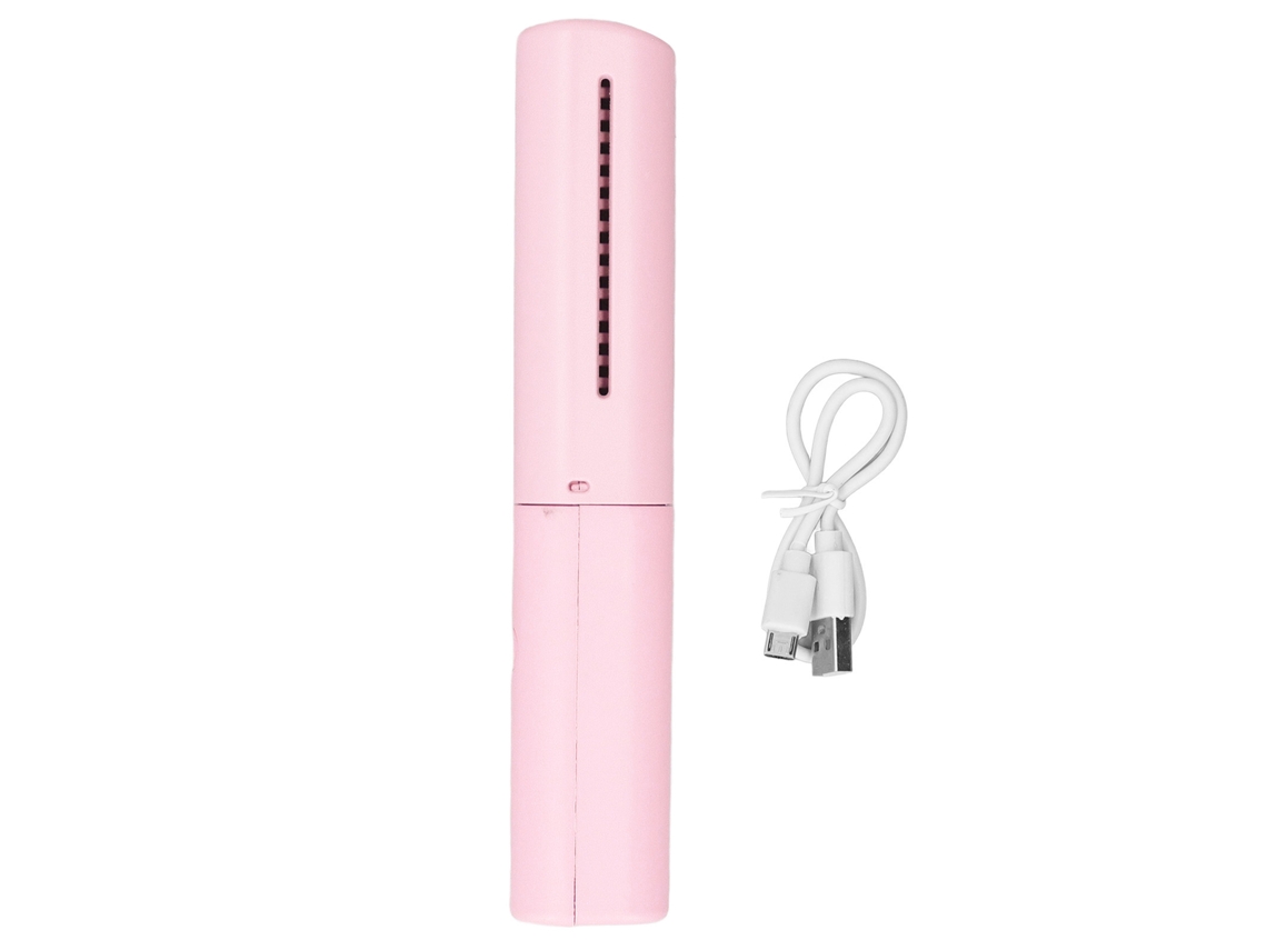 Mini Peine Alisador De Cabello Inalámbrico Recargable Para El Hogar Y Los Viajes - Rosa