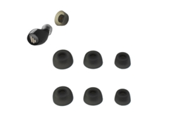 Tapones De Oídos De Silicona Para Jabra Elite 75t/ 65t/ Active/sport Evolve, S/m/l Gris