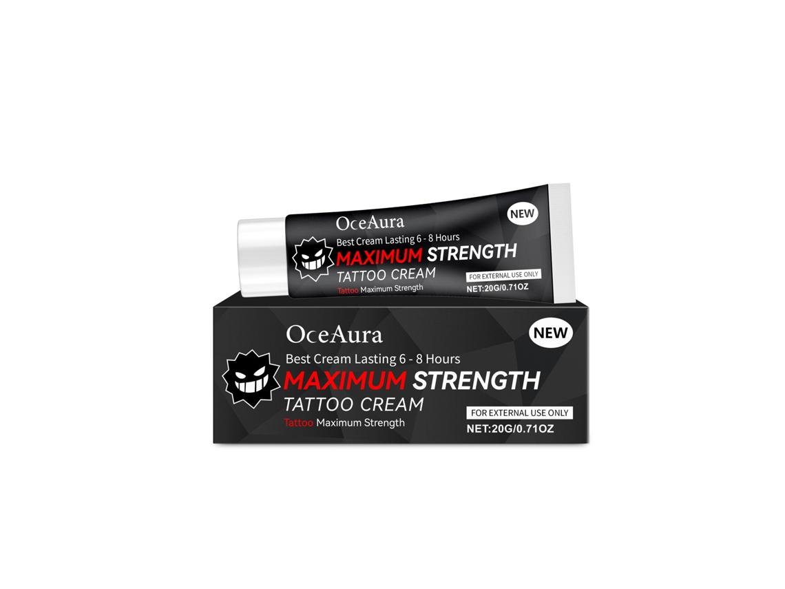 Gel calmante para tatuajes