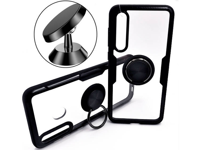 Kit Soporte Magnético y Carcasa Xiaomi Mi 9 Clear Armor Transparente