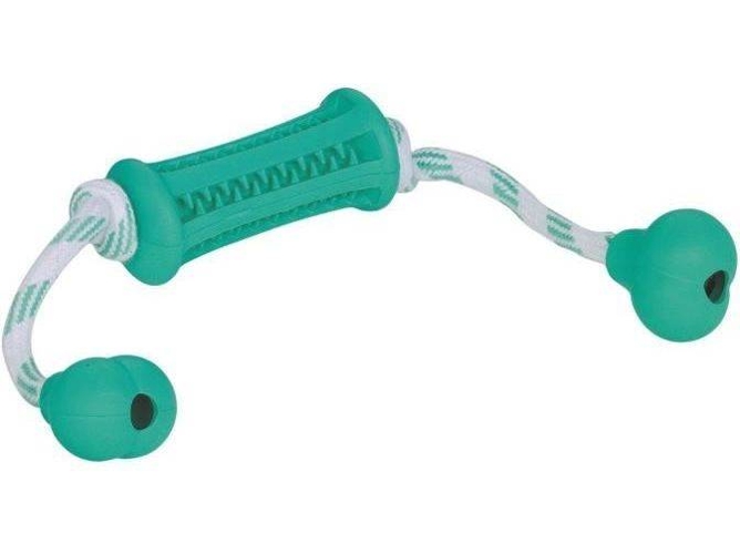 Juguete NOBBY Dental Cuerda y Goma Verde (37 cm)