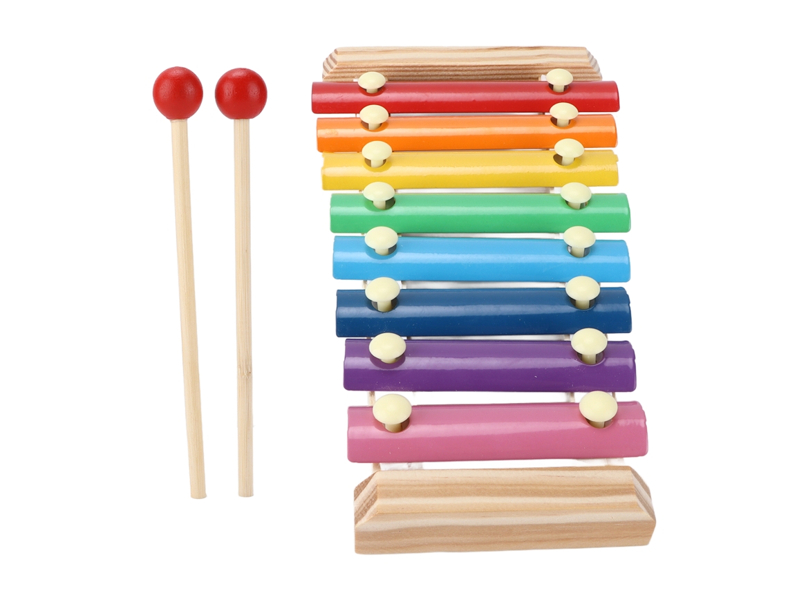 Piano de madera para bebés, juguete musical educativo (sin marca)