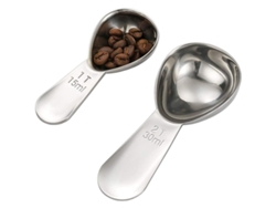 2026-colheres Medidoras De Café Linjou 2 Peças Aço Inoxidável 1 Colher De Sopa 15ml Prata