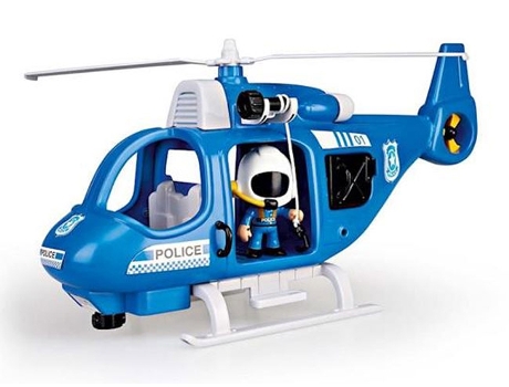 Muñeco FAMOSA Pinypon Helicóptero de Policía (4 a 8 años)