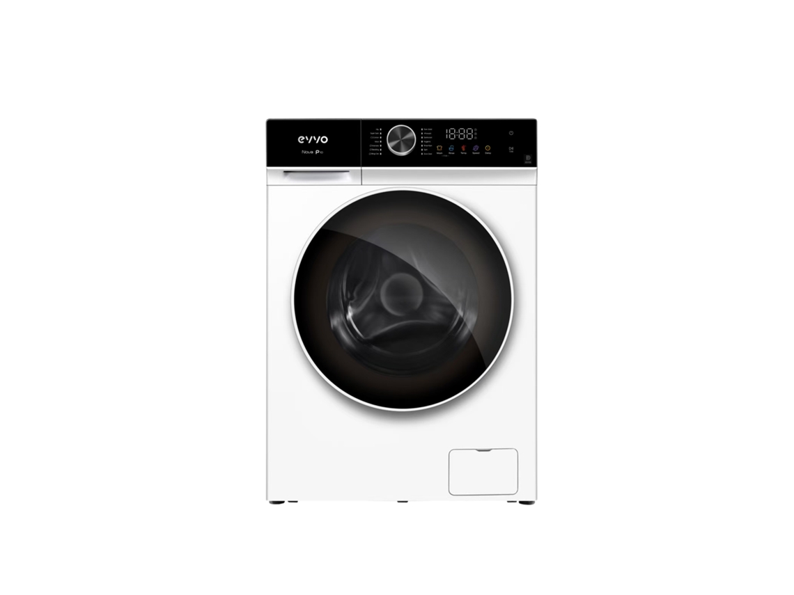 Evvo Lavadora 10 Kg Carga Frontal Nova P10, 1200 Rpm, Clase Energética A, , Lavado Rápido 15', Smart Load, Tambor Eprotect, Inicio Diferido, Blanco