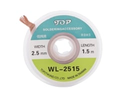 5 Piezas De Mechero De Desoldadura Braid Para Eliminación De Estaño, Mechero De Soldadura Bga Wl-2515