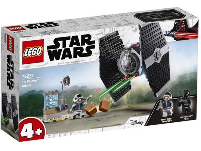 LEGO Star Wars: Ataque de cazas TIE - 75237 (Edad Mínima: 4 - 77 Piezas)