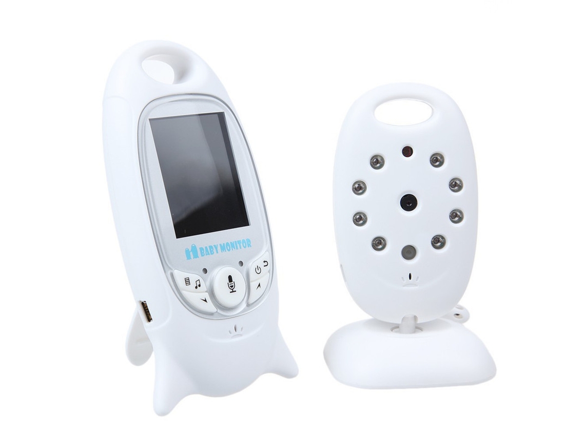 Intercomunicadores para Bebé GERTIZ Vb601 Câmera de Vigilância Wifi 1080P 2 Polegadas Visão Noturna Monitoramento de Temperatura Lcd Display