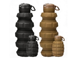 Botella De Agua Plegable Para Actividades Al Aire Libre (2 Unidades) 500 Ml Henten Home