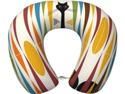 Almohada Viaje Espuma Viscoelástica Poliéster, Felpa Fácil Soporte, Ajustable Plegable: