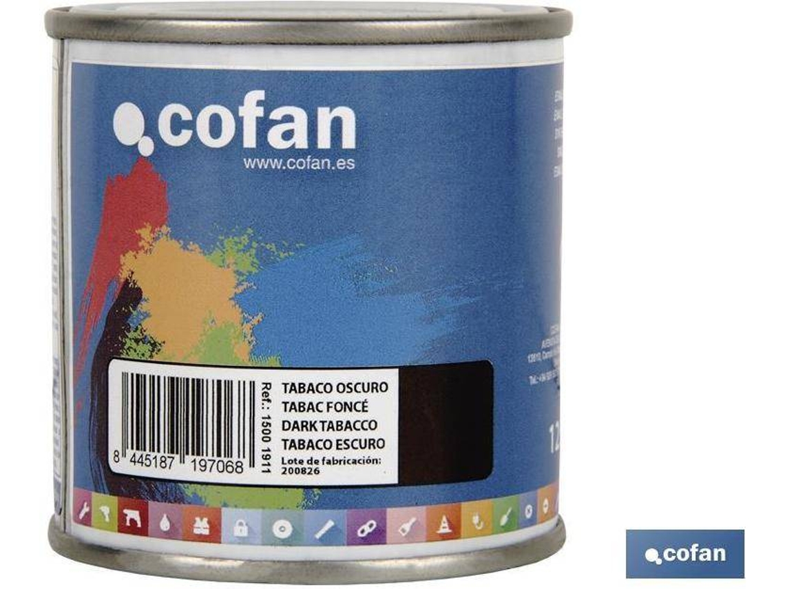 Esmalte Sintético COFAN Tabaco Oscuro   (125 ml)
