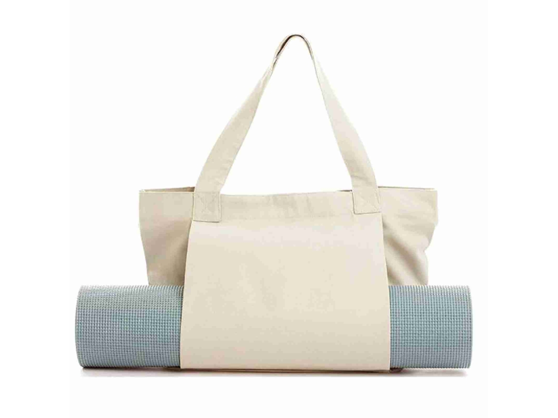 Bolsa De Lona Para Guardar Esterillas De Yoga, Bolsa De Transporte Para Esterillas De Pilates Con Asa Para Gimnasio, Entrenamiento, Oficina.