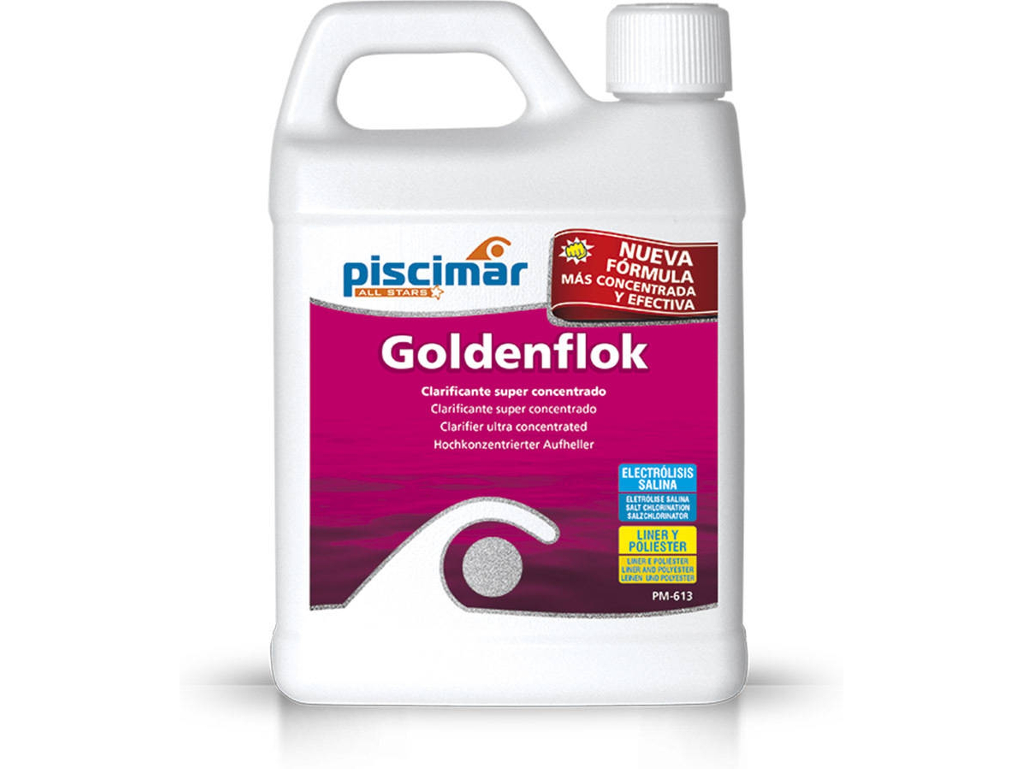 Pm-613 Goldenflok - Abrillantador Concentrado 1 L