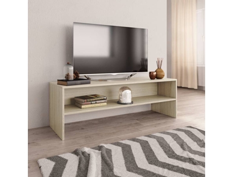 Mueble para la televisión VIDAXL Marrón Madera contrachapada (120x40x40 cm)