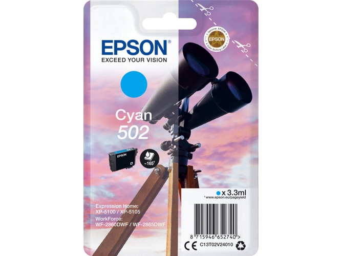 Cartucho de tinta EPSON C13T02V24010