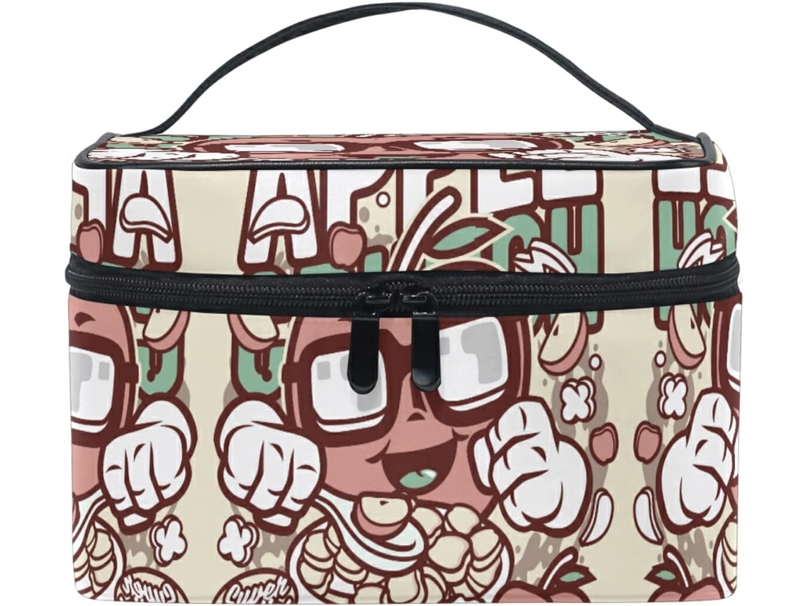 Neceser infantil con estampado de dibujos animados (sin marca)