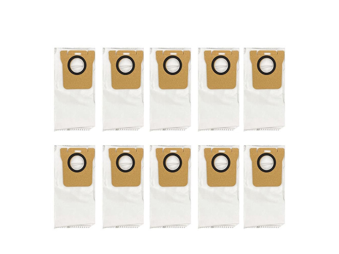 10 peças para xiaomi mijia stytj05zhm kit de saco de pó para aspirador de pó