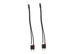 Cable De Audio De 2 Piezas Con Divisor En Y Hembra A Doble Macho Para Sistema