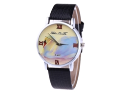 Reloj Unisex Para Niños Y Niñas Con Números, Correa De Cuero Sintético, Movimiento De Cuarzo, A La Moda.