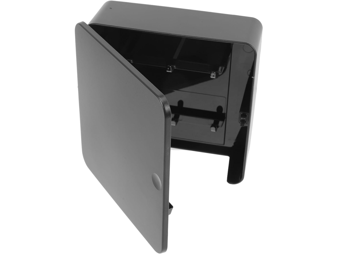 Soporte Magnético De Plástico Negro Para Llaves, Organizador De Llaves, Gancho Para Puerta Trasera