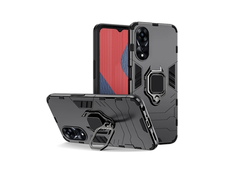 Funda Proteção Militar para Oppo Oppo A58 GIFT4ME Negro