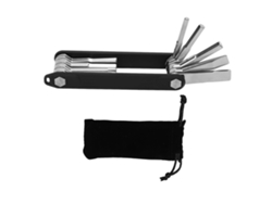 Llavero multifuncional plegable Allen 10 en 1 con destornillador