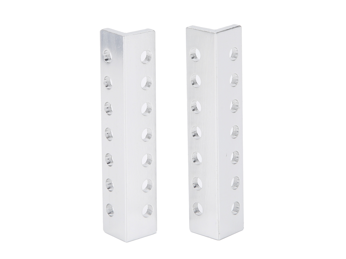 1 Par De Vigas En L Con 7 Orificios 3103-0007-0064 Accesorio Robótico 12x12x64mm