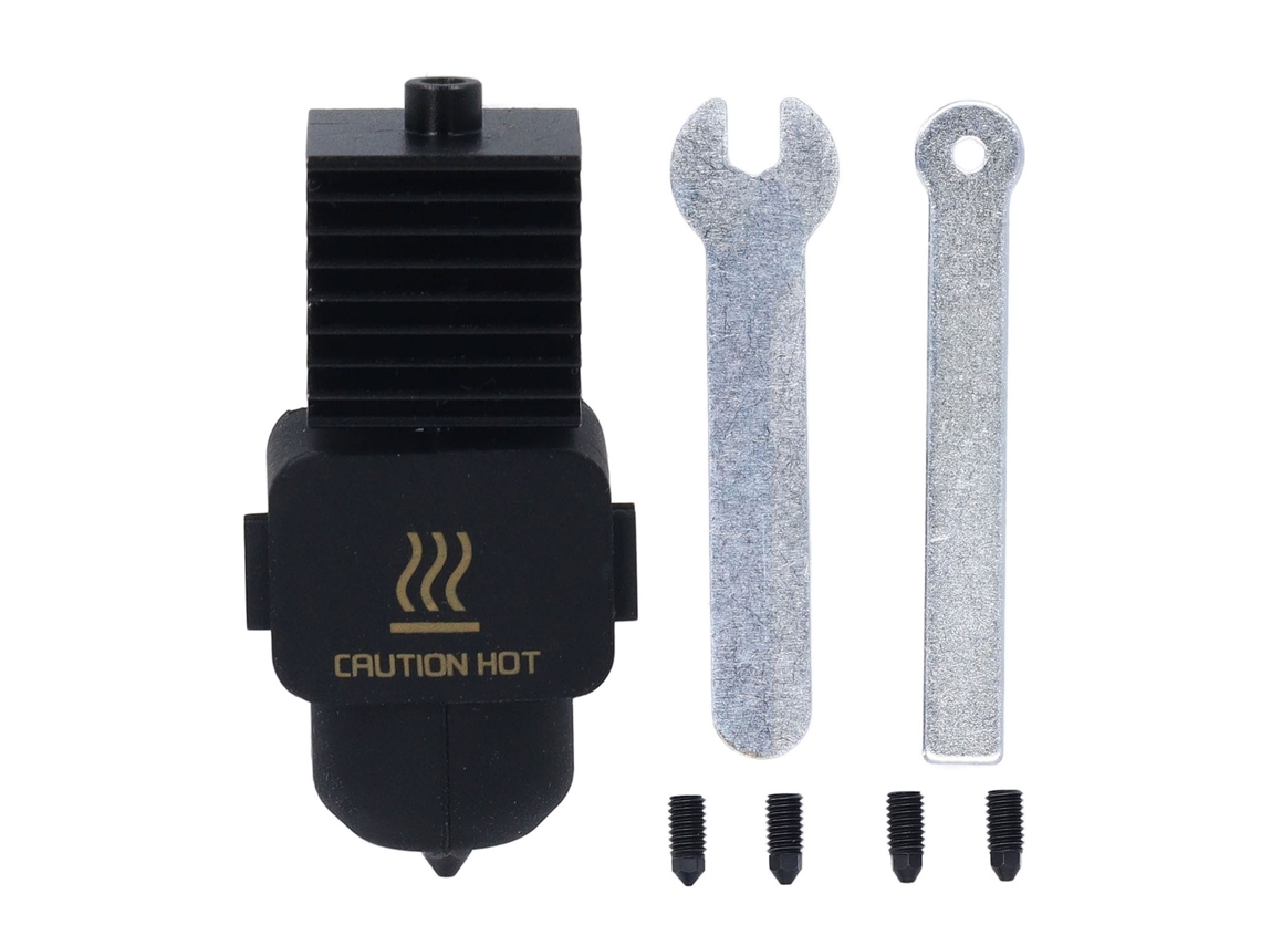 Kit de boquillas de calor para impresora 3D A1 Mini con boquillas de acero endurecido de 0,2 mm, 0,4 mm, 0,6 mm y 0,8 mm