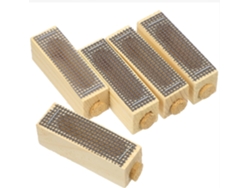 Jaulas De Madera Hechas A Mano Inoomp Para Reinas, 5 Piezas, Para Apicultura, Jaula Para Abejas Con Ventilación De