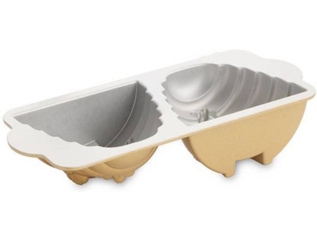 Molde para Tartas NORDIC WARE ColMedia 3D Dorado 2.4 L