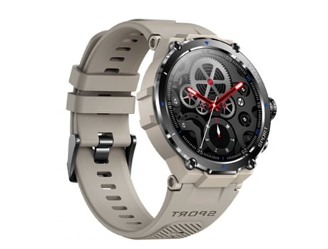 Smartwatch Hm09 HD Pantalla 1 32 Pulgadas Bluetooth Llamada Ritmo Cardíaco Presión Arterial Monitoreo Gris