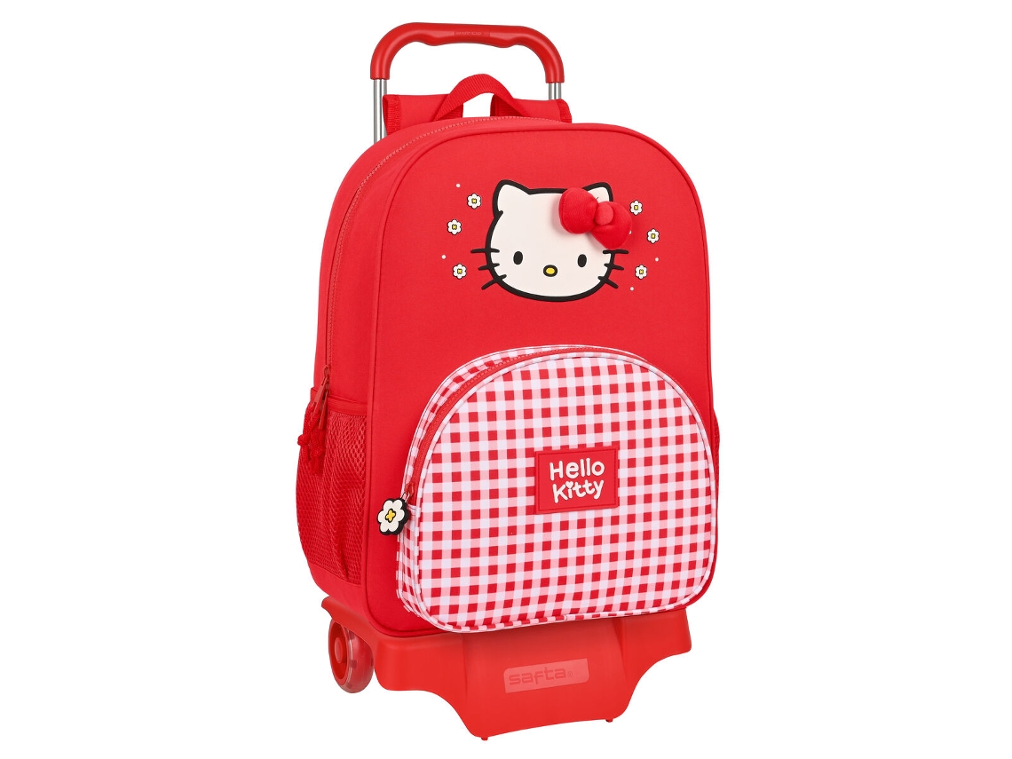 Mochila Con Ruedas Hello Kitty Spring Red x 14 cm | Worten.es