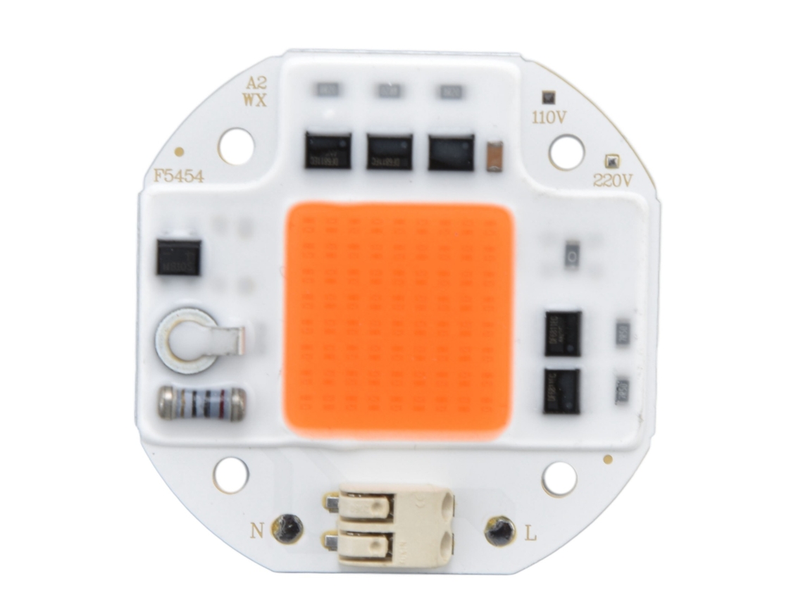 Módulo de luz LED COB Chip 2026 para cultivo de plantas, 110 V, espectro completo 380-800 nm para bricolaje.
